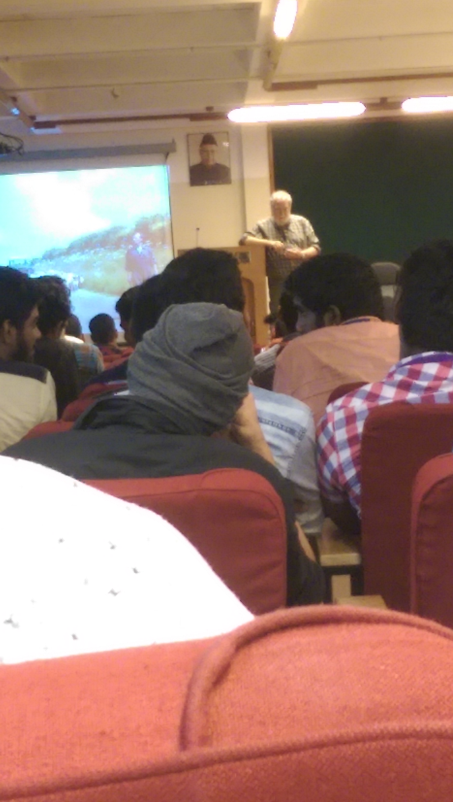 A session at an artificial-intelligence symposium