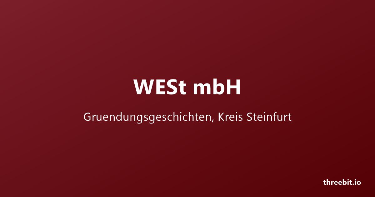 WESt Gründungsgeschichten: ThreeB IT in the regional founder series